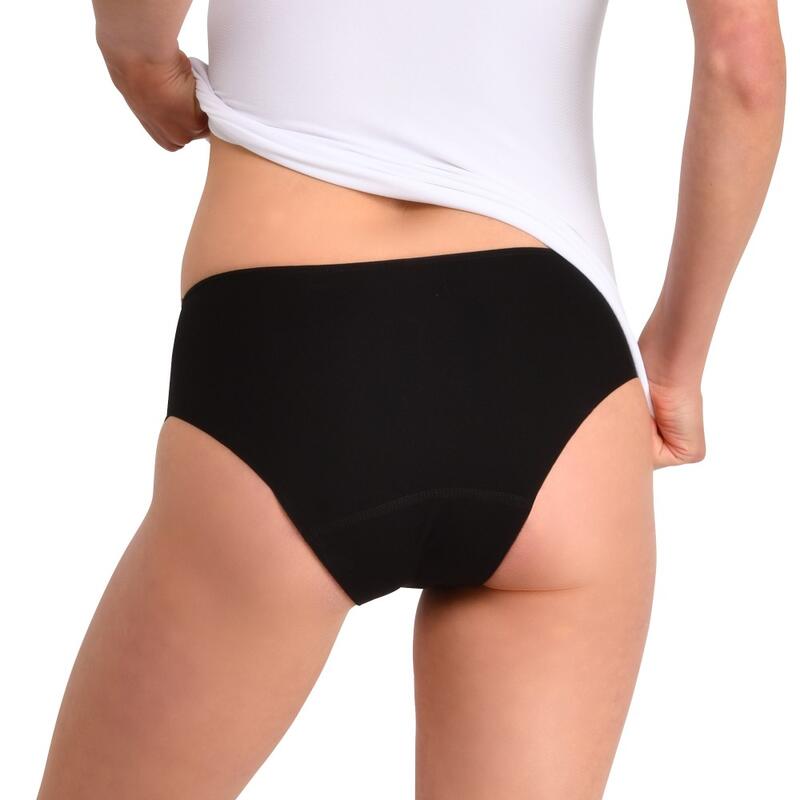 Conjunto de 3 cuecas menstruais invisíveis Mulher