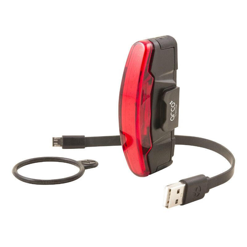 Kit Luci bici con 3 funzioni standard, eco, flash Spanninga Arco 3/5