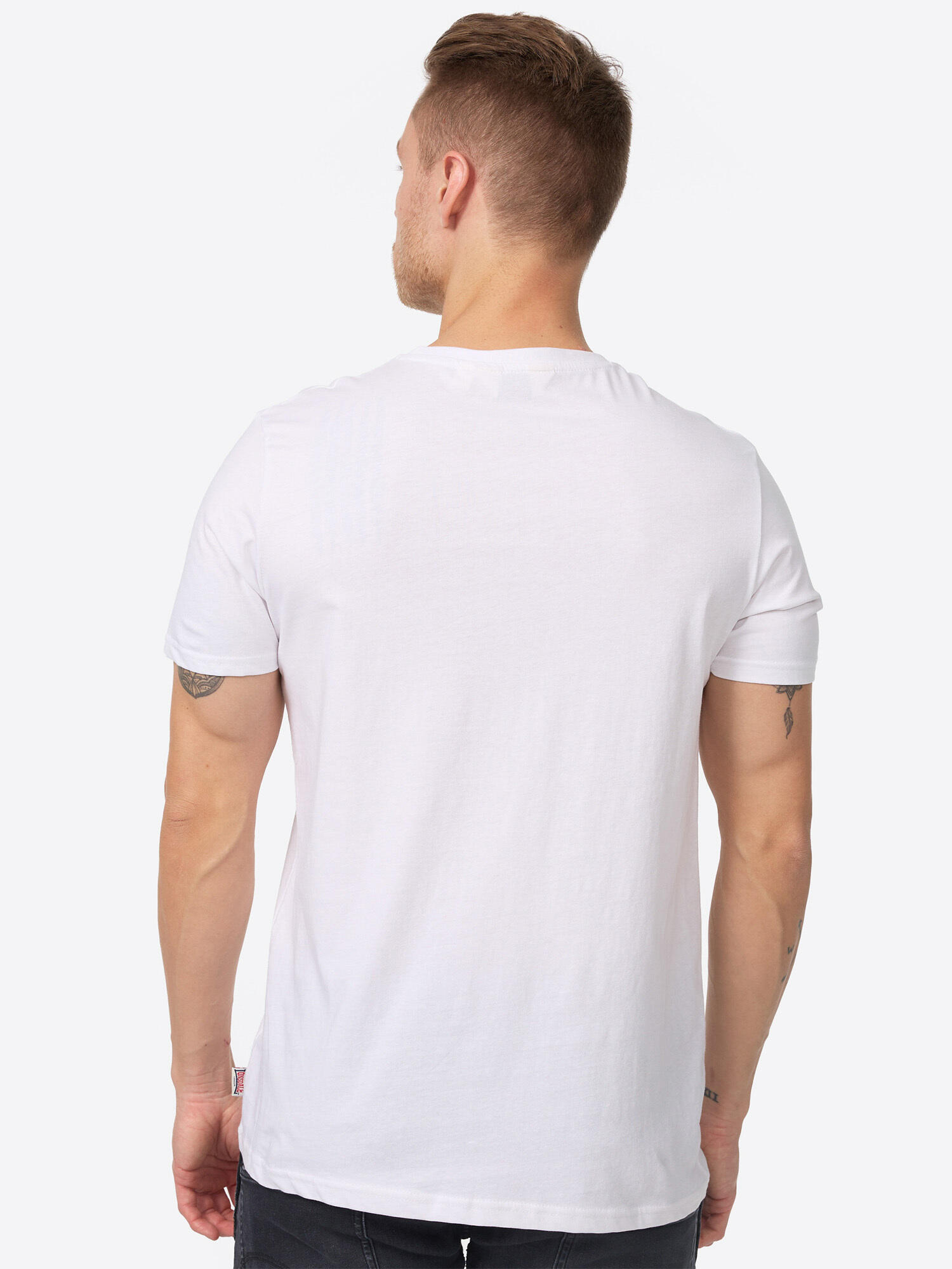 LONSDALE Heren-T-shirt, regular fit dubbelpak DILDAWN 3/6
