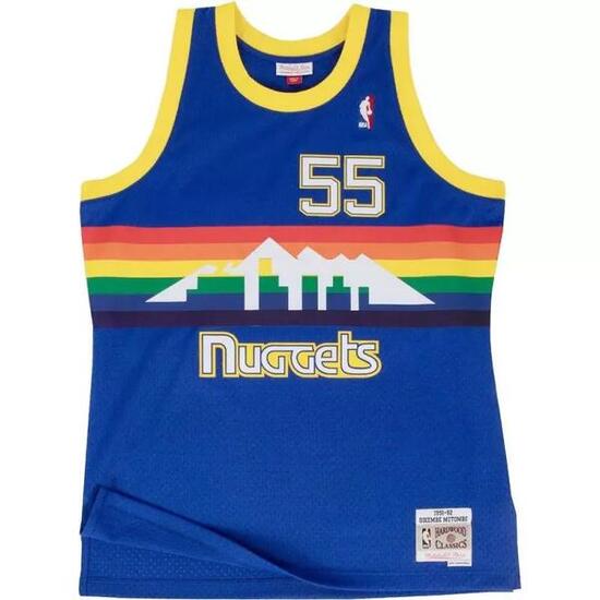 Maglia NBA Denver Nuggets Dikembe Mutombo