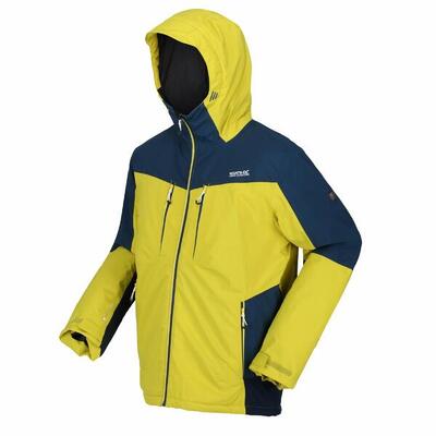 Outdoorjacke Highton Stretch II Wandern/Outdoor/Trekking Herren CajunOra/Blk