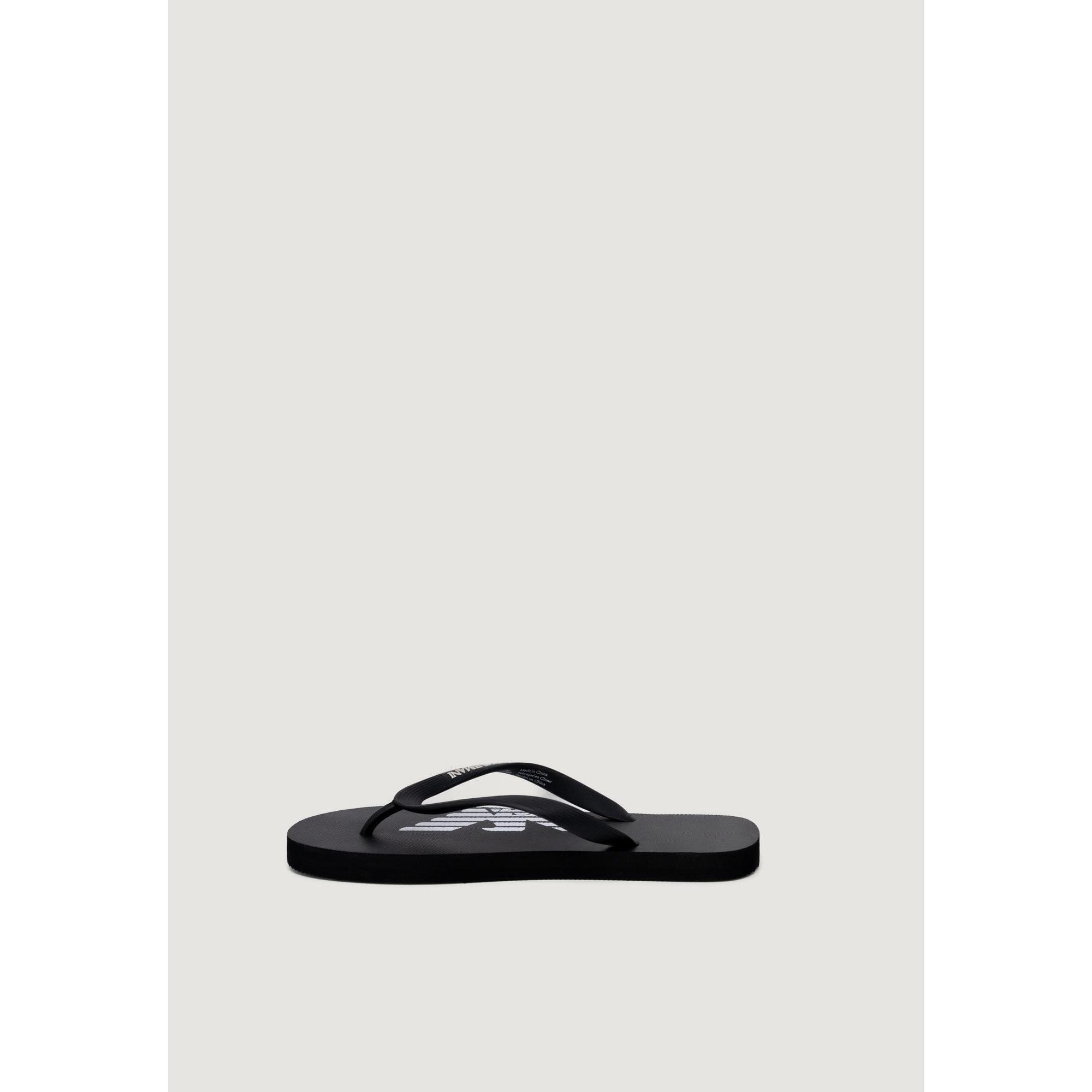 Emporio Armani Connected - Tongs Unisex Swimwear Femme Noir - Tongs - Noir - Decathlon