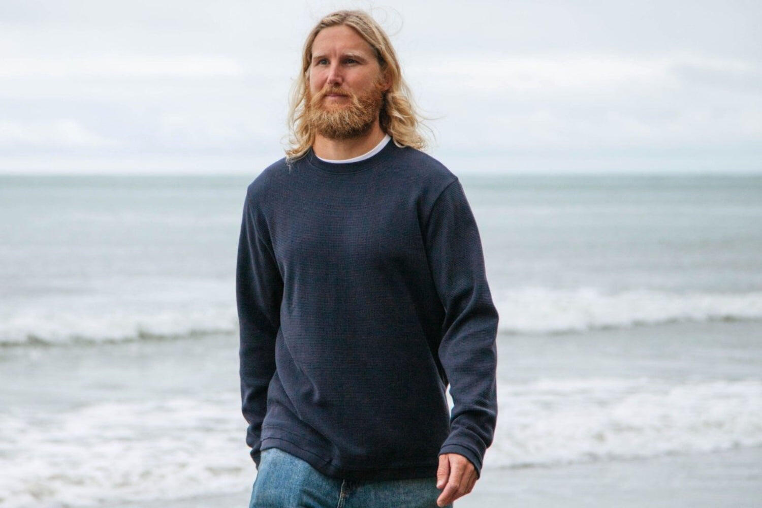 RAPANUI Waffle Knit Men's Jumper