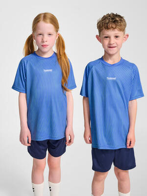 Instap t-shirt hmljr goal amerikaans voetbal uniseks kinderen hummel