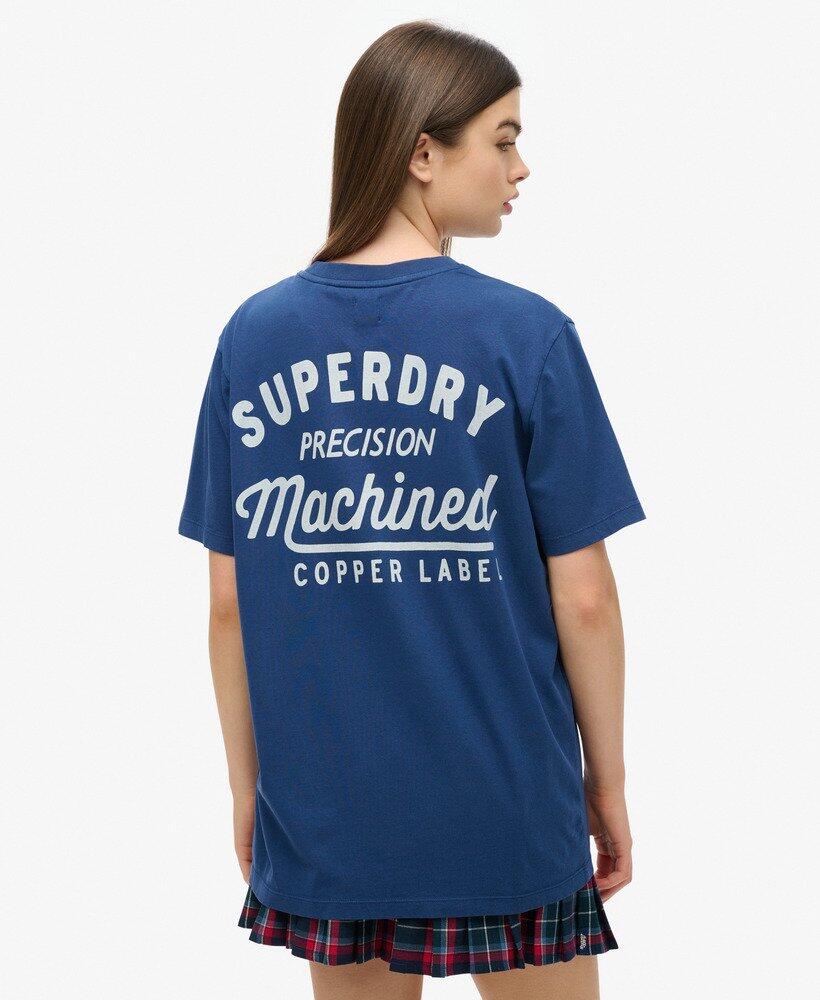 T-shirt graphique à étiquette en cuivre 1/1