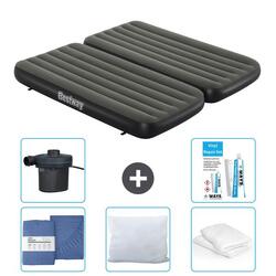 Matelas gonflable Bestway - 3 en 1 - 188x99x25 cm + Accessoires CB33