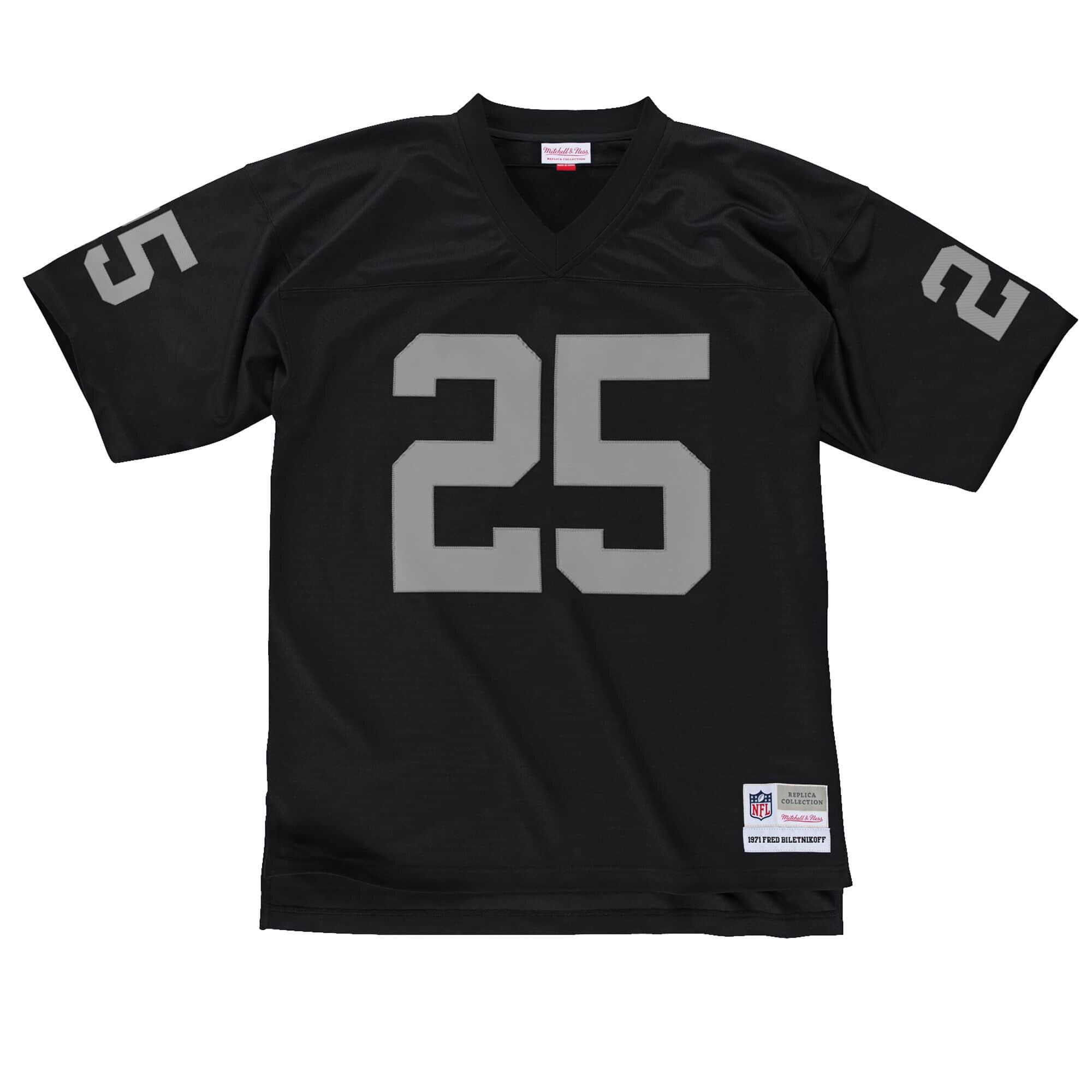 Mitchell & Ness NFL Legacy Oakland Raiders 1971 Biletnikoff 25 schwarz 2/2