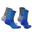 2 Paires Coolmax Chaussettes de Marche Sans Coutures Anti-ampoules-GrisBleu-Ibex