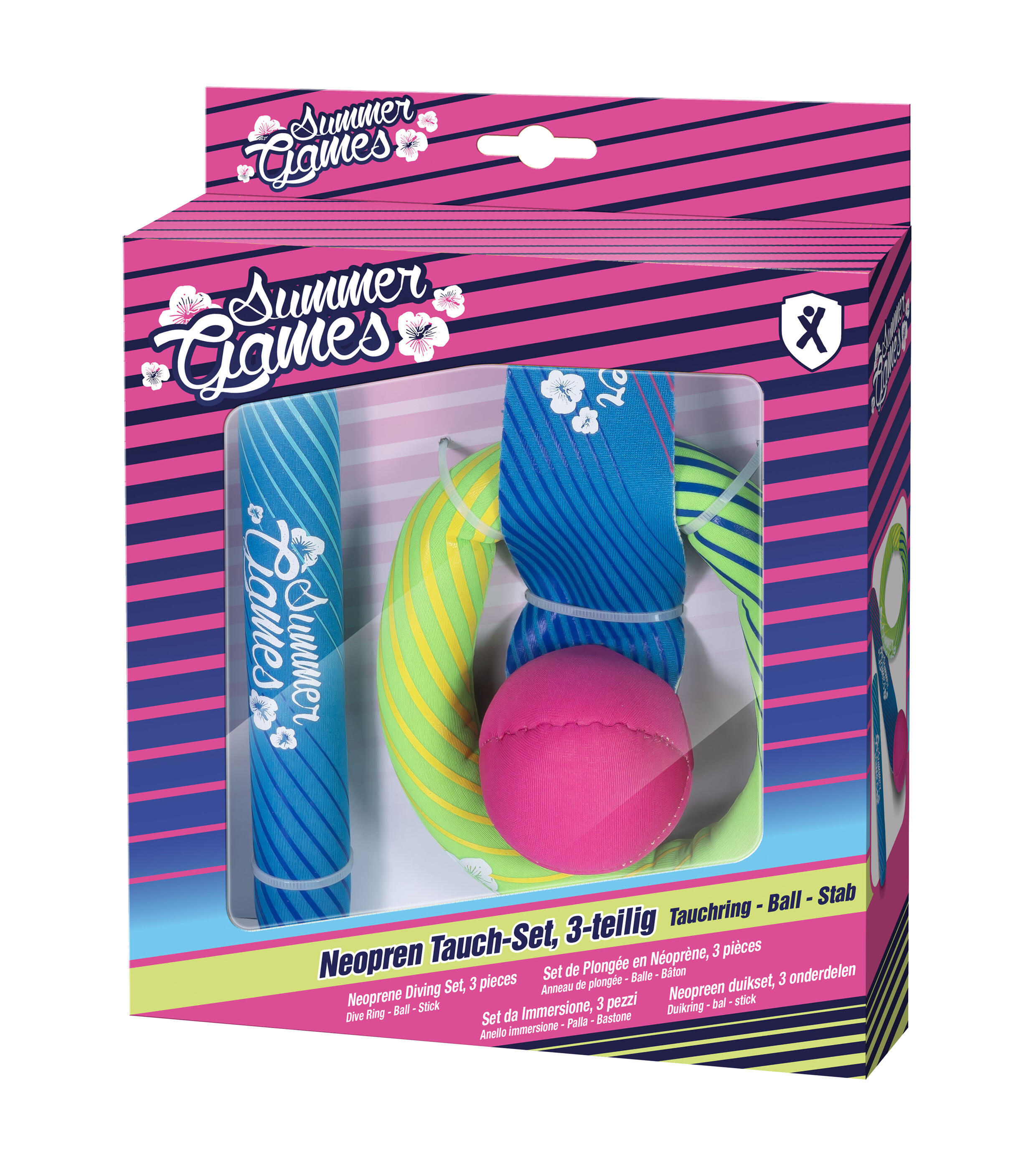 SUMMER GAMES Neopren Tauch-Set, 3teilig 2/6