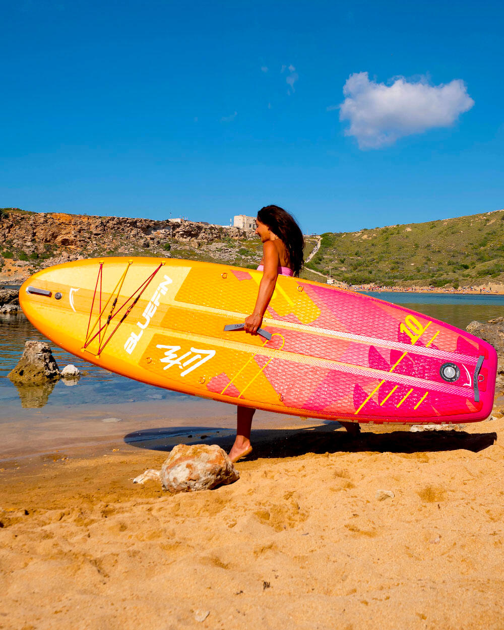 Gama de Paddleboards Inflables Bluefin SUP Cruise - Pink Coral Lite 7/7