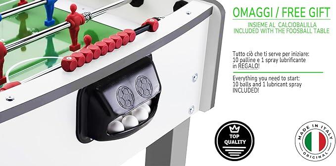 Calciobalilla EFFECT-W professionale con aste telescopiche 2/6