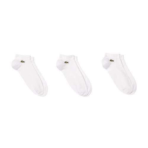 Herensokken met geborduurd logo (Set van 3) (Wit) 3/4