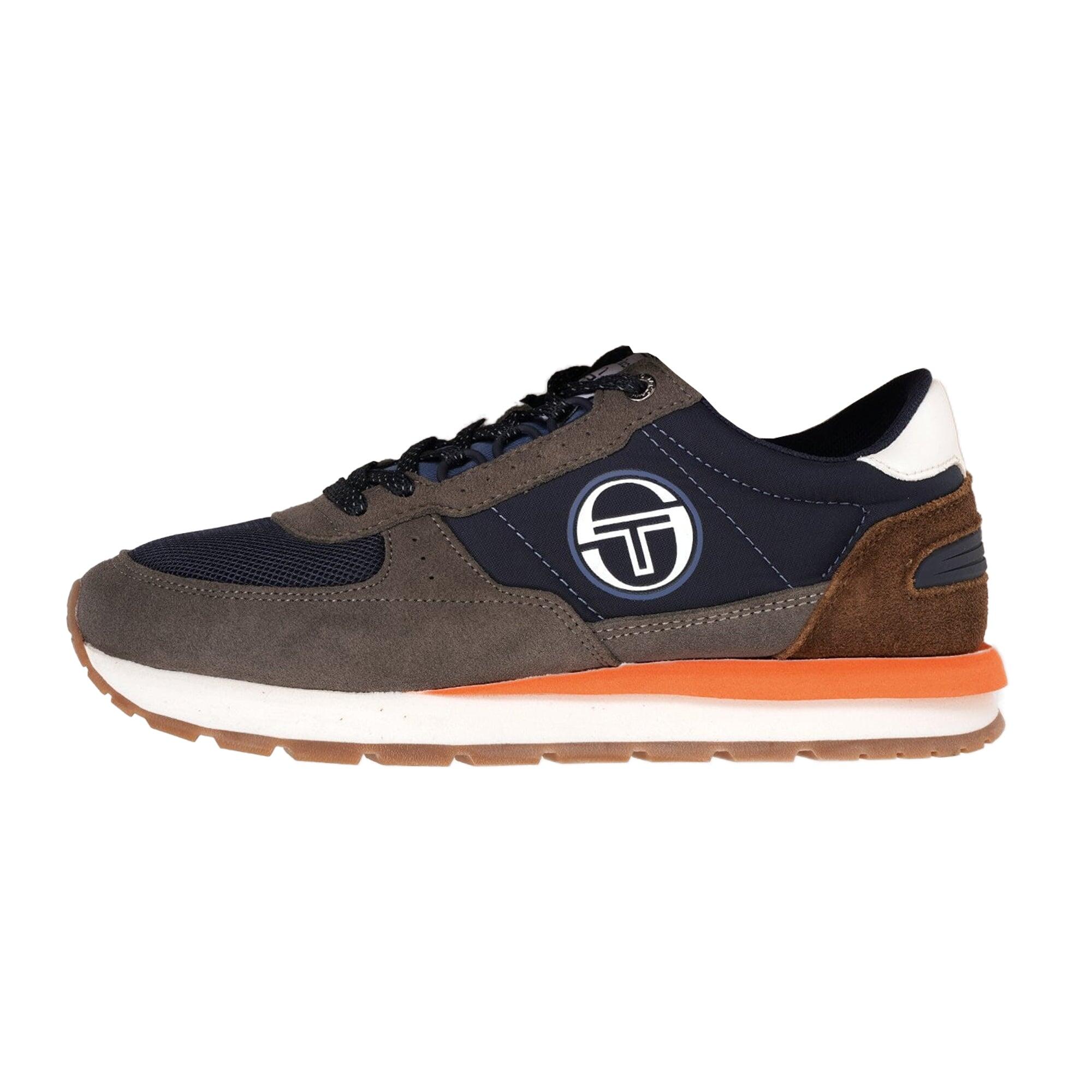 Venezia Trainers Navy/Grey/Orange 1/3