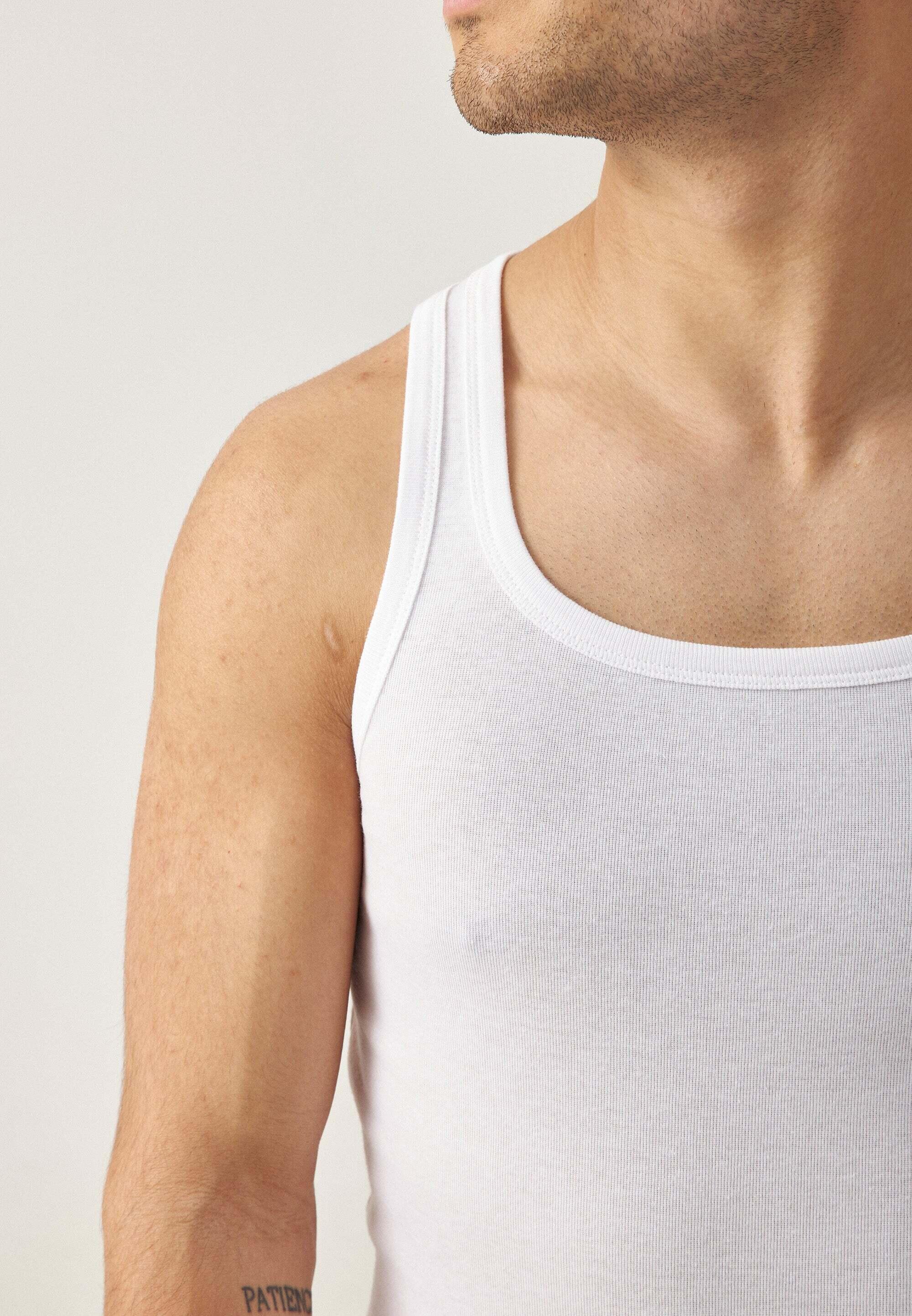UNTERHEMD TANK TOP HERREN 4/5