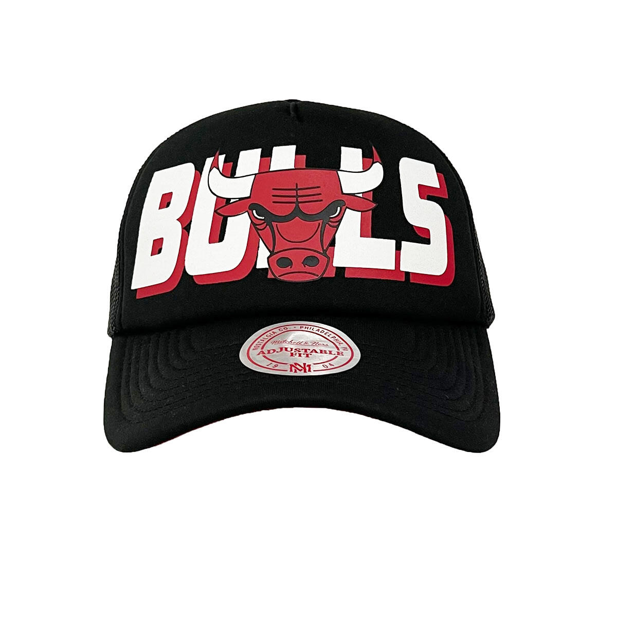 Mitchell & Ness Trucker Snapback NBA Billboard Chicago Bulls schwarz 2/4