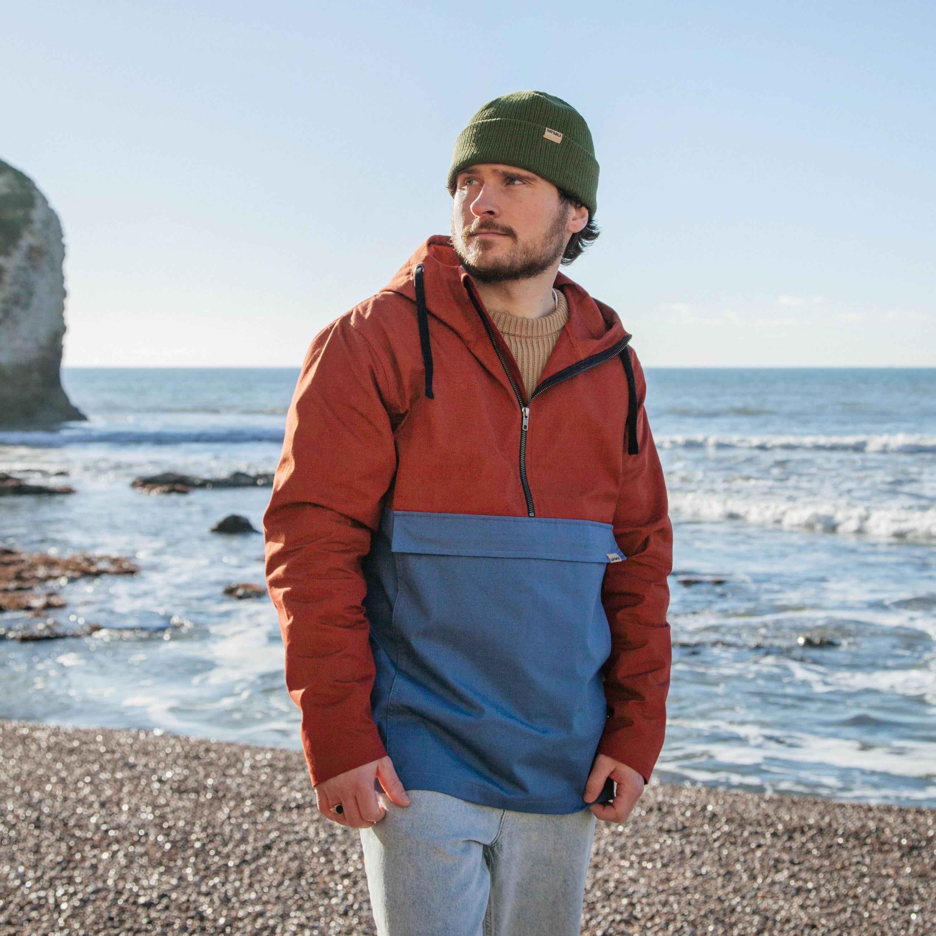 RAPANUI Cotton Men's Smock Jacket