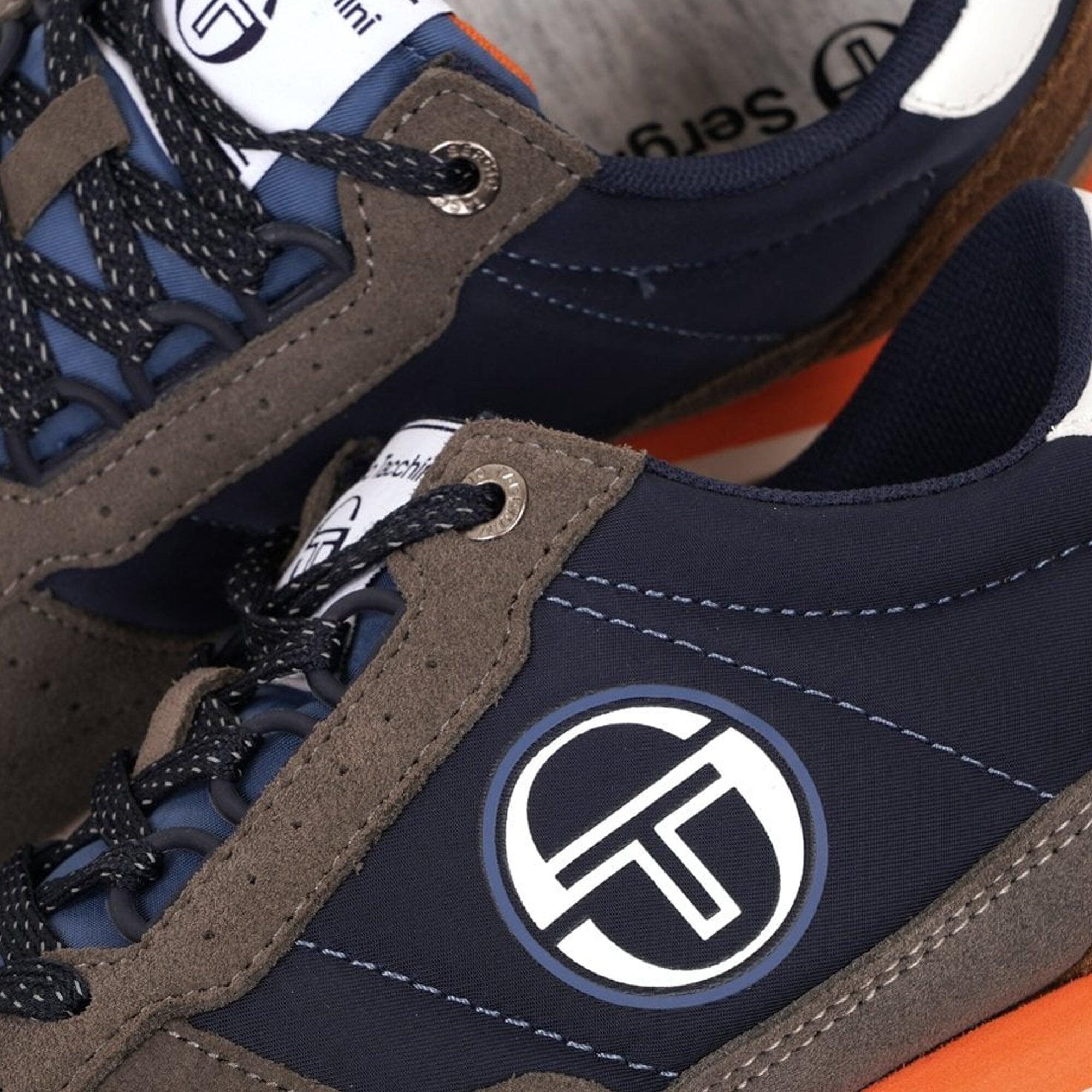Venezia Trainers Navy/Grey/Orange 3/3