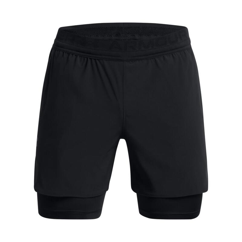Short tissé 2 en 1 Under Armour Peak