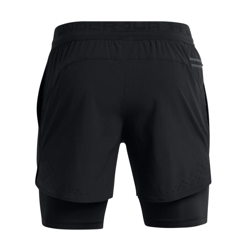 Short tissé 2 en 1 Under Armour Peak