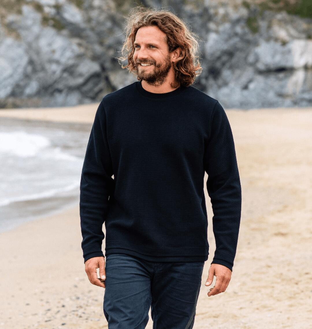 RAPANUI Waffle Knit Men's Jumper