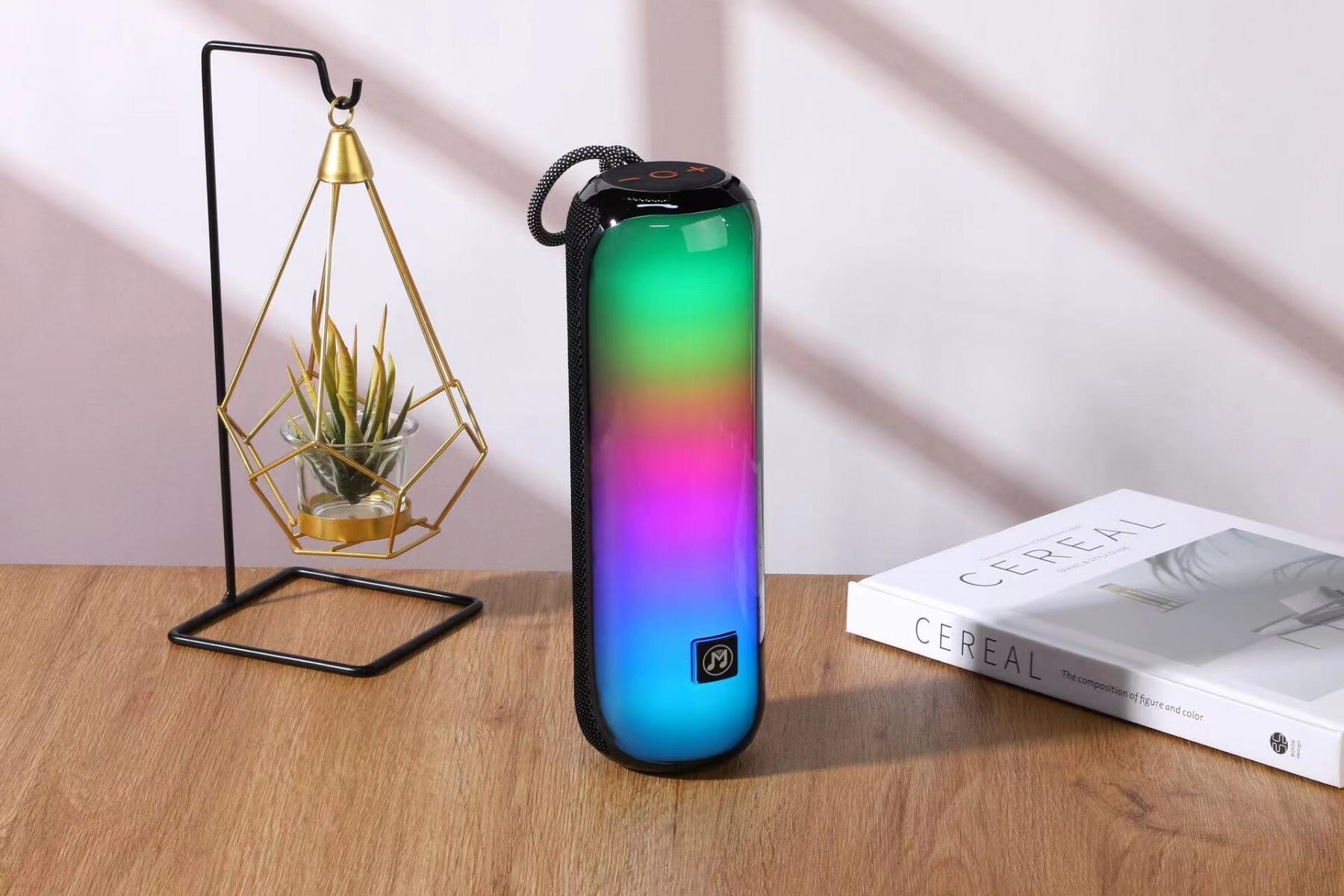 MusicMan BT-Lautsprecher mit RGB-Licht BT-X66 6/7