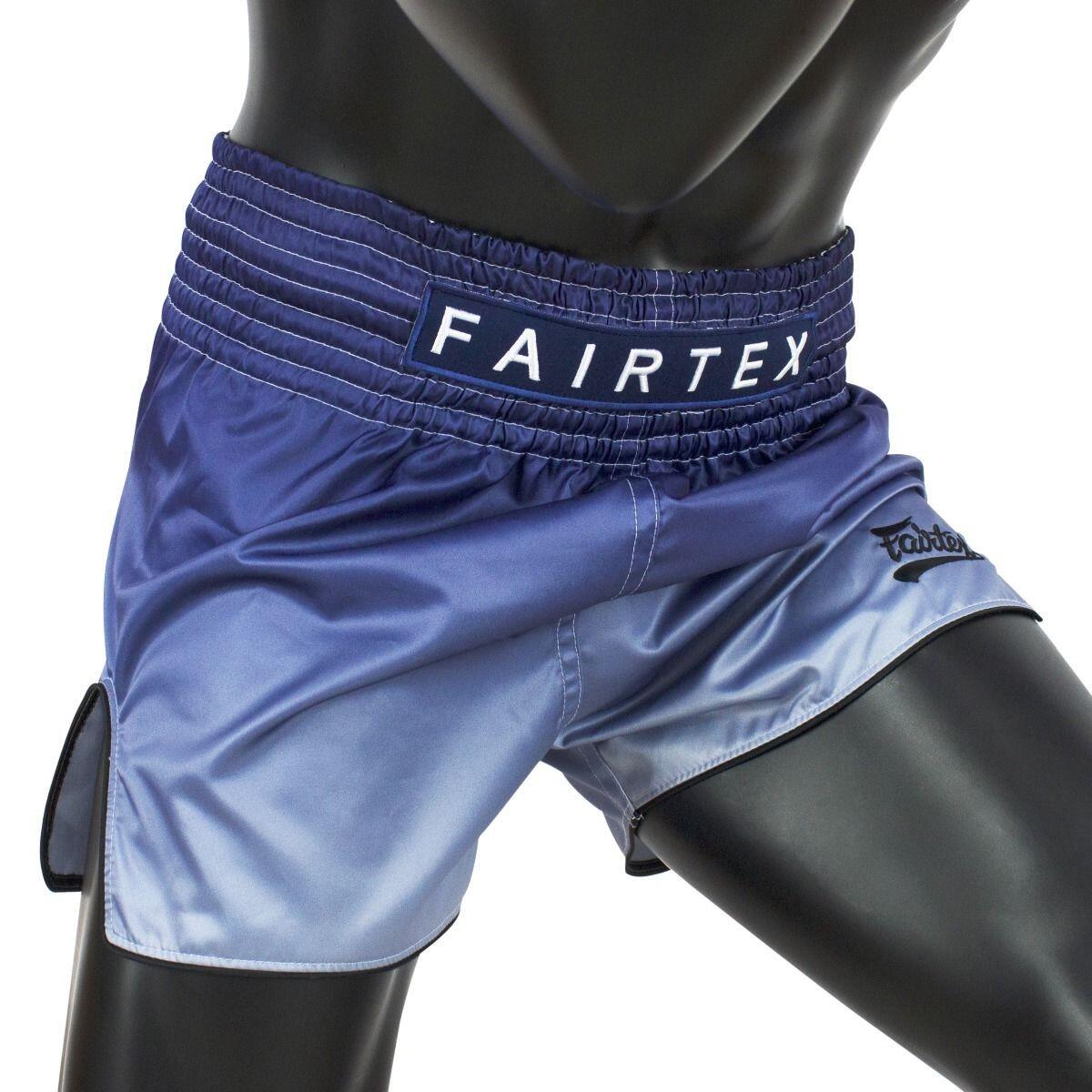 Spodenki Muay Thai Fairtex BS1905 Fade Niebieskie S 3/5