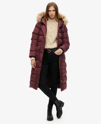 Manteau long en fausse fourrure Everest