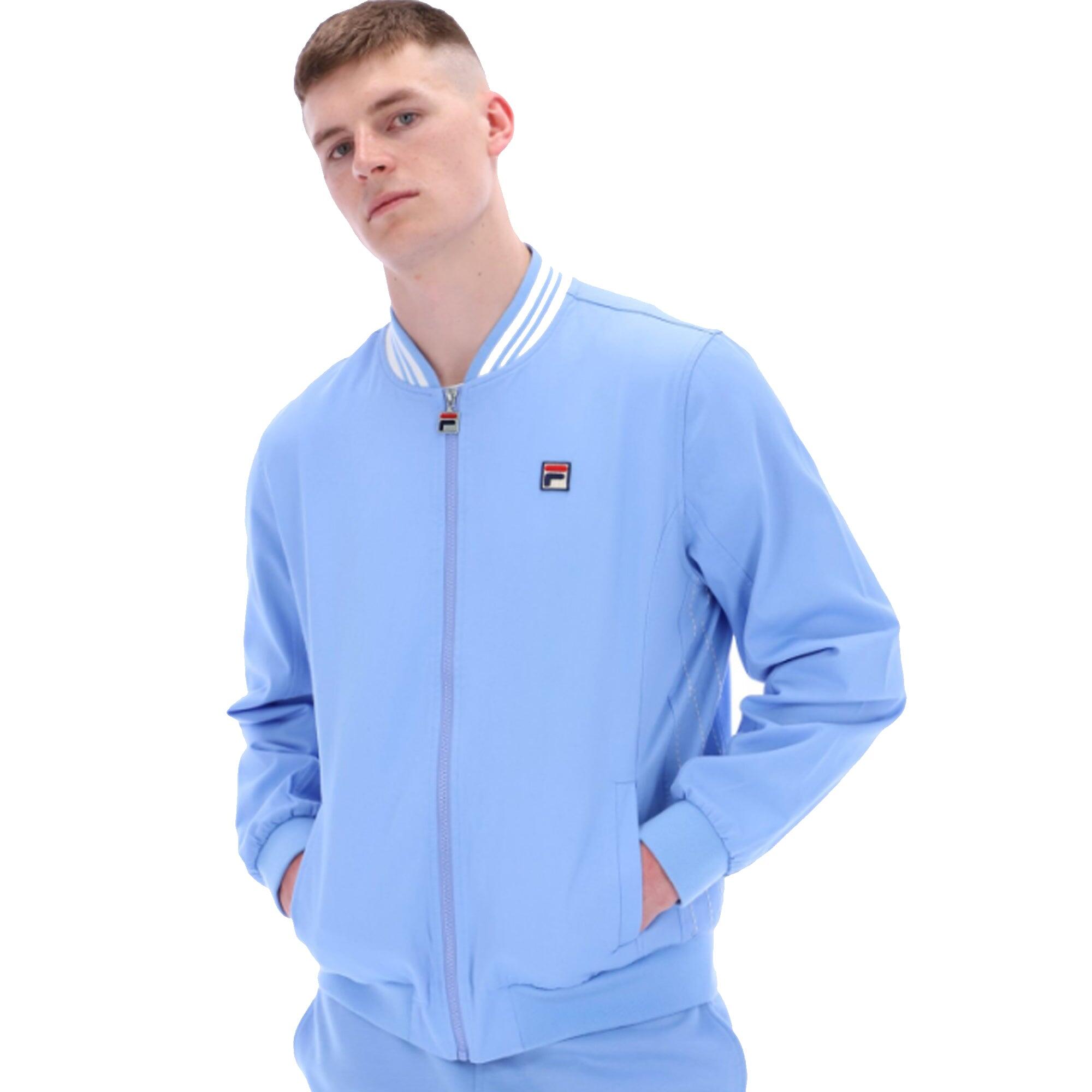 Fila Settanta Stefano Archive Influence Twill Track Top Jacket Vista Blue 1/1