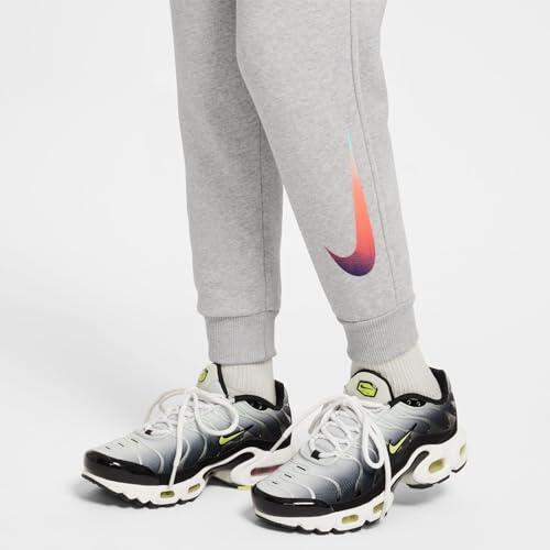 Giacca da Calcio in Pile Nike CR7 per Bambini in Grigio Fumo/Oro Metallizzato 5/6