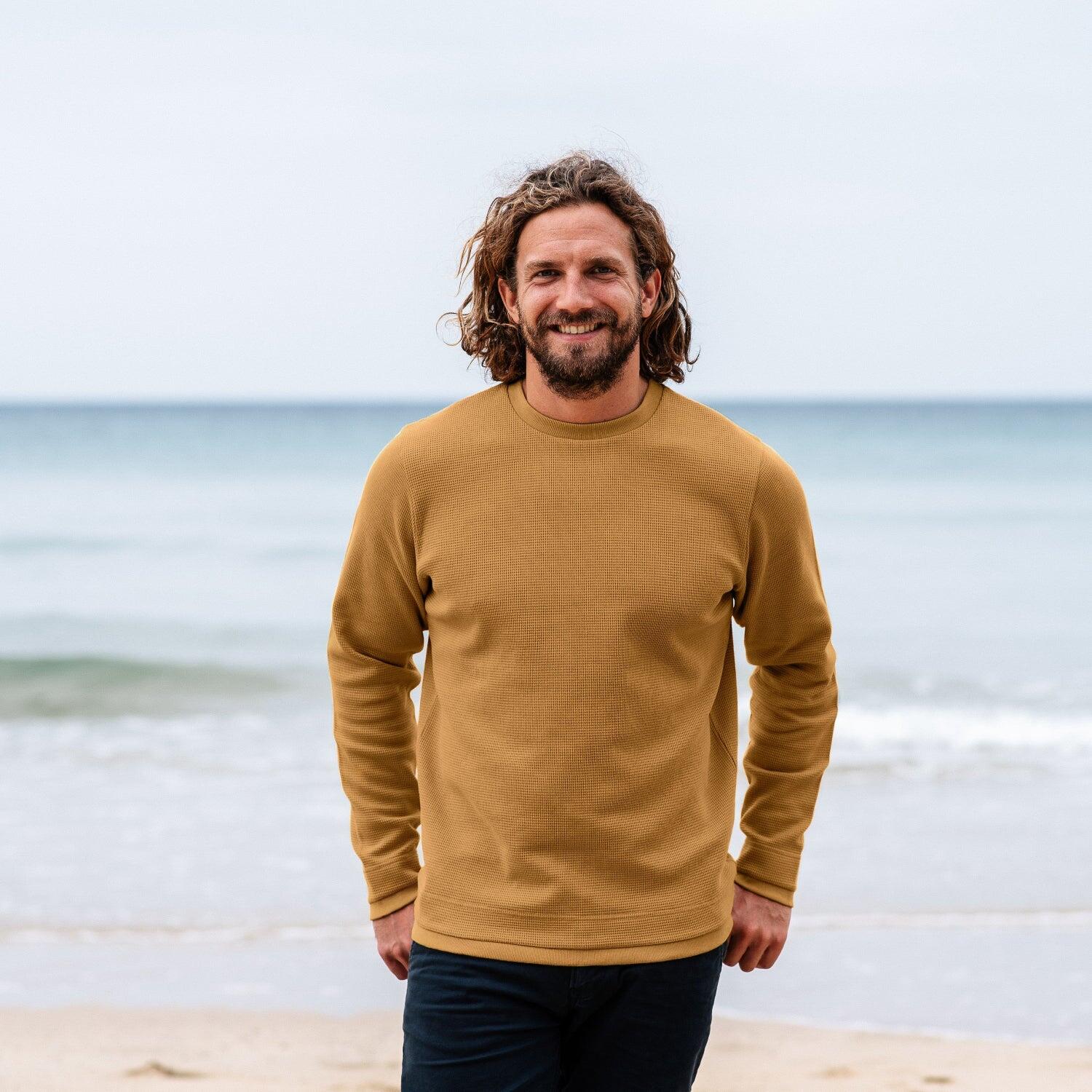 RAPANUI Waffle Knit Men's Jumper