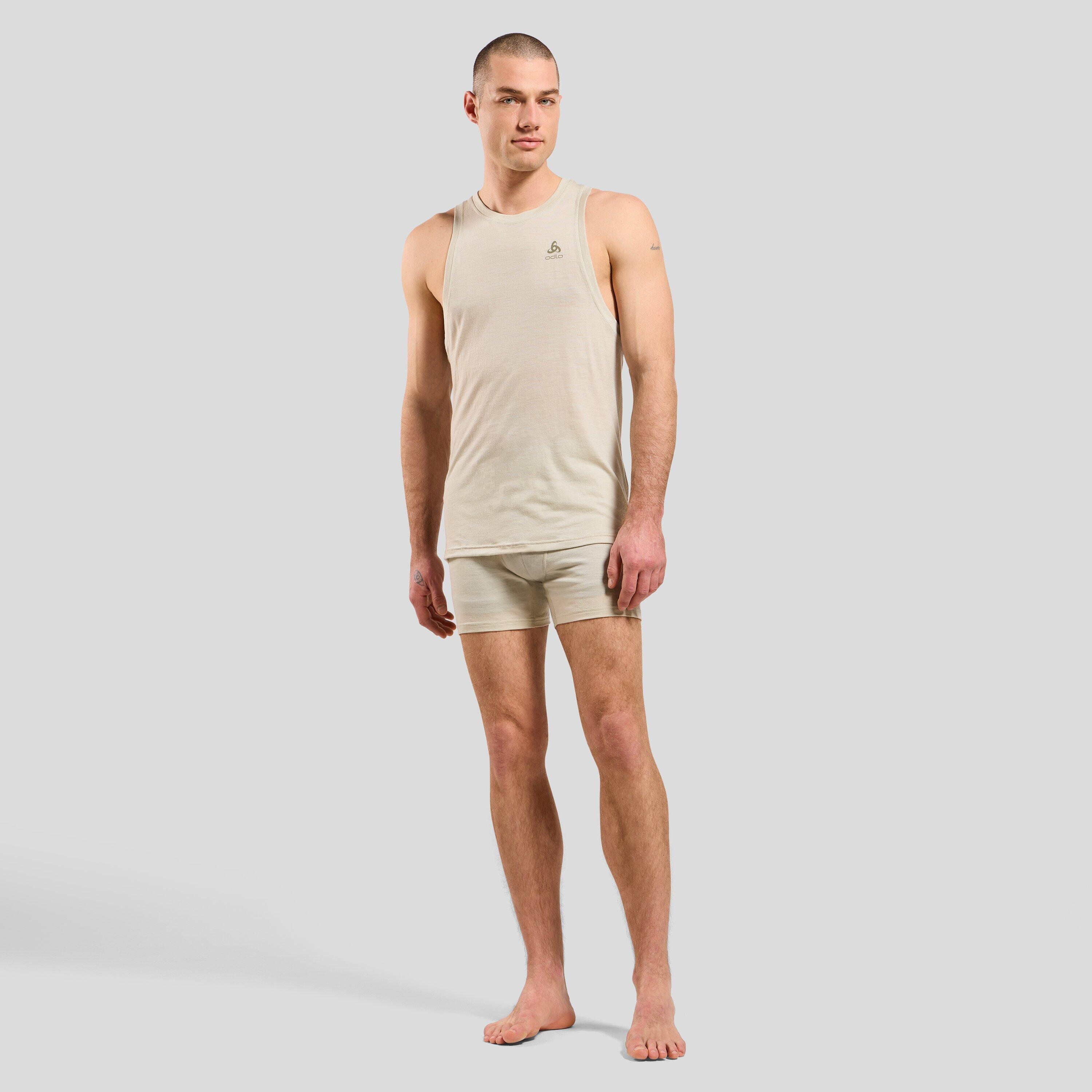 Canotta base layer girocollo Natural Merino 160 ODLO 4/6