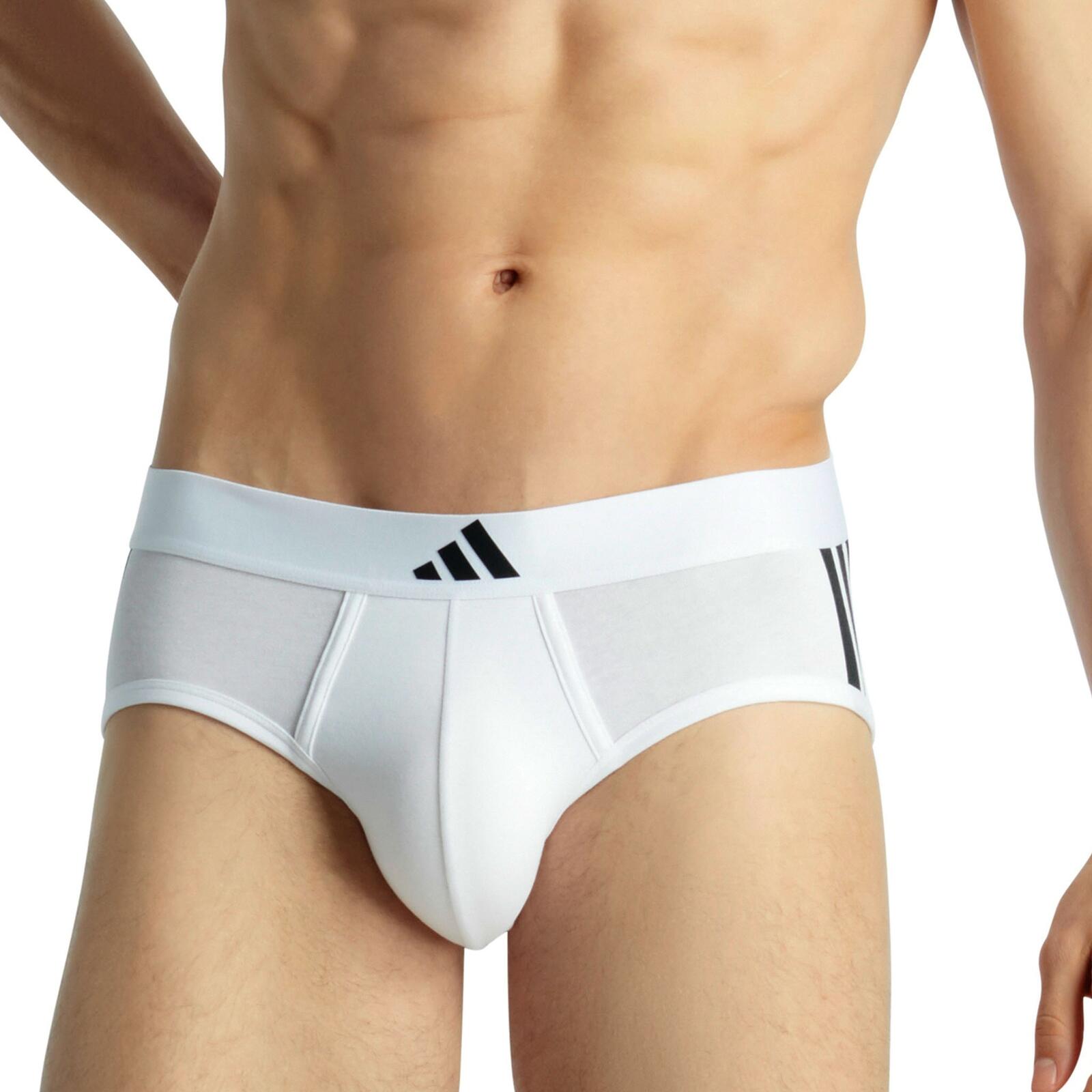 Adidas Basic Brief Men Herren Unterhose Slip Unterwäsche 2er Pack 4/7