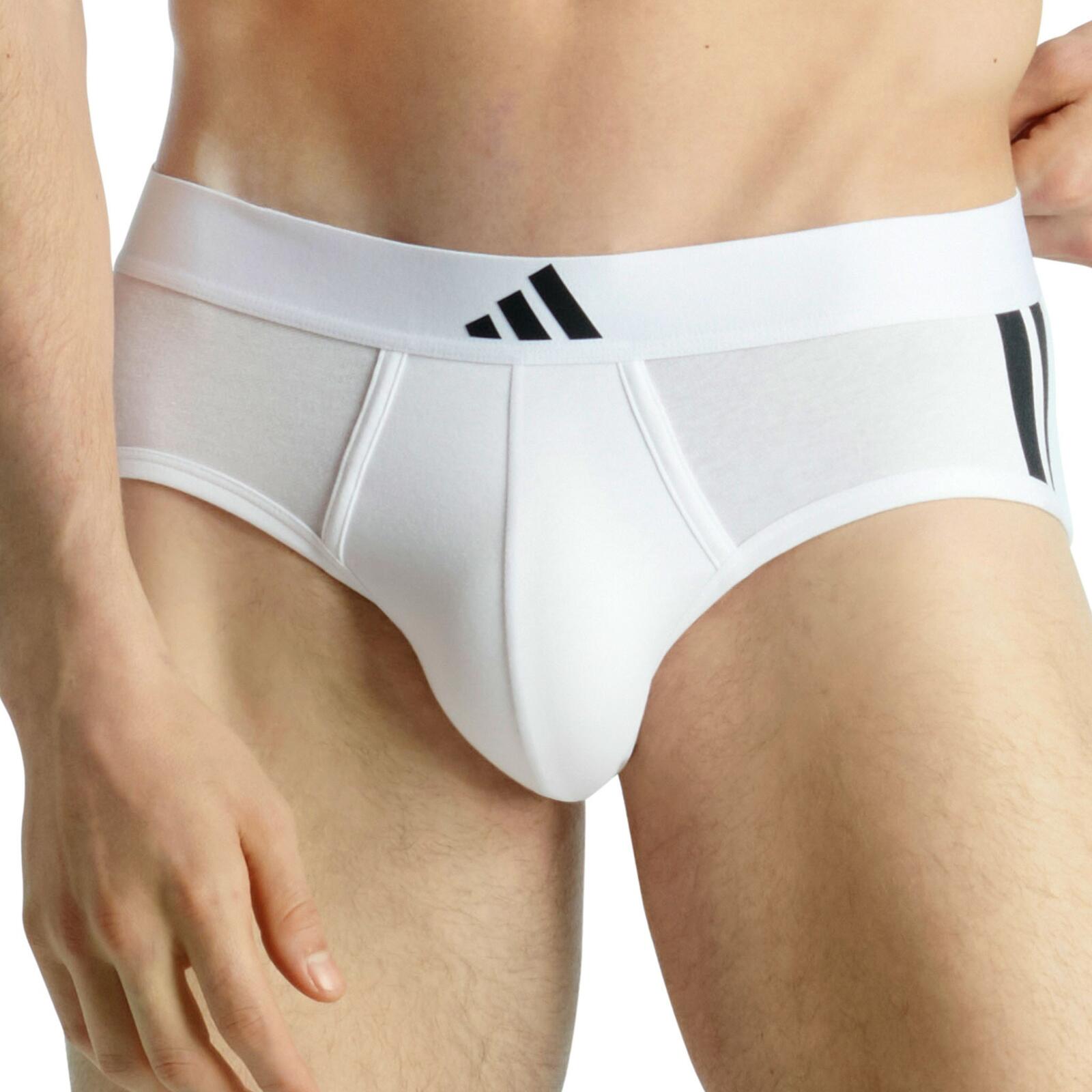 Adidas Basic Brief Men Herren Unterhose Slip Unterwäsche 2er Pack 3/7