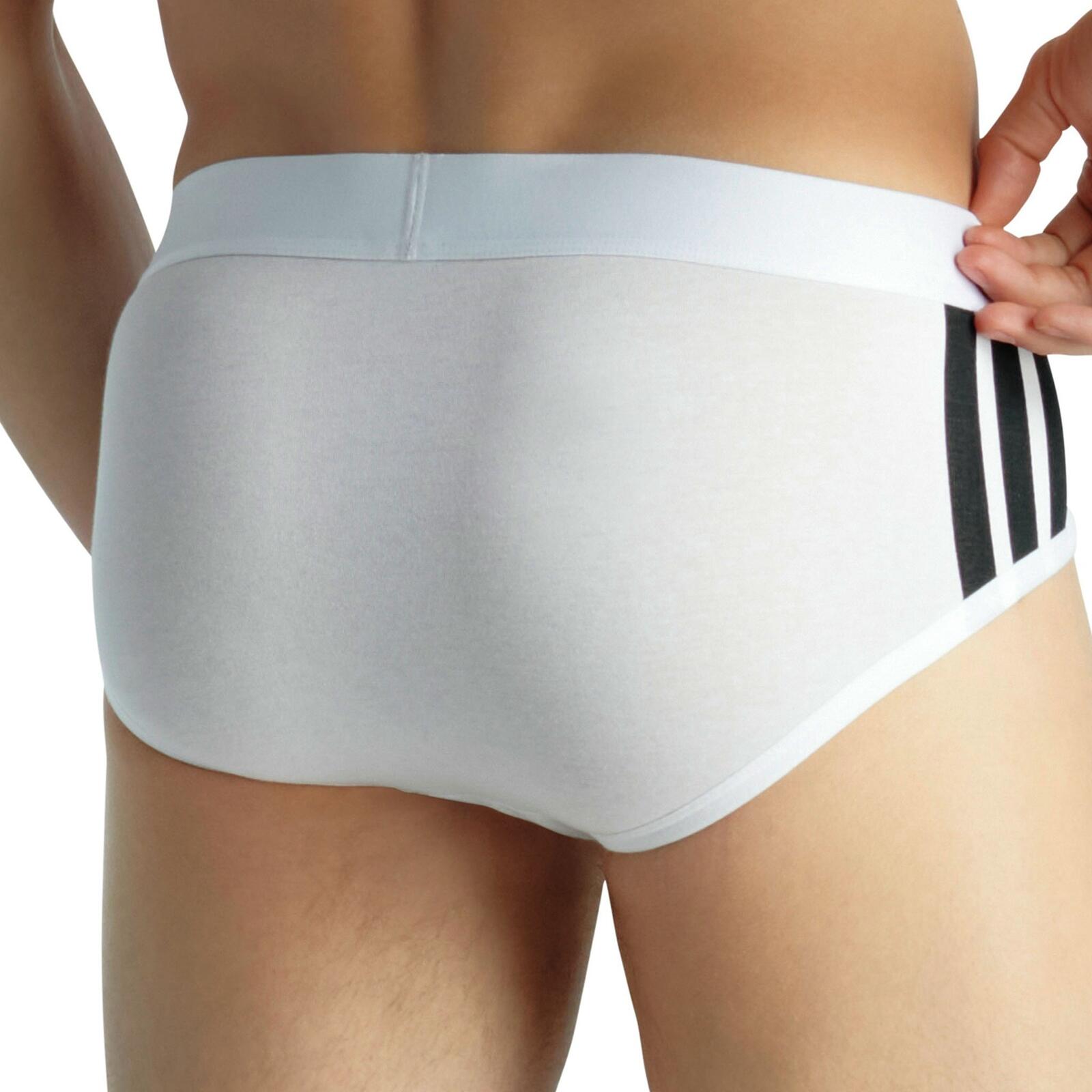 Adidas Basic Brief Men Herren Unterhose Slip Unterwäsche 2er Pack 6/7