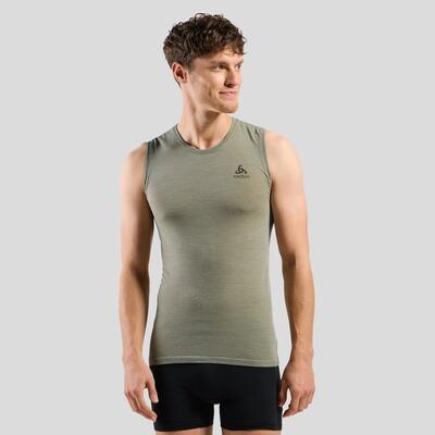 Performance wool 140 naadloze baselayer singlet odlo
