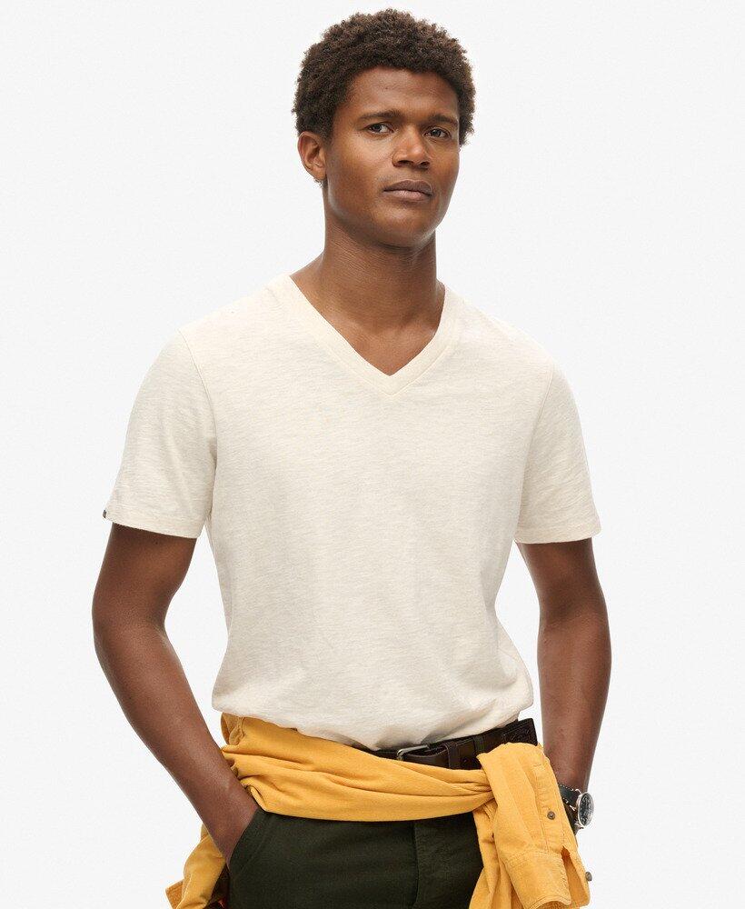 SUPERDRY Flame T-shirt with V-neck Superdry