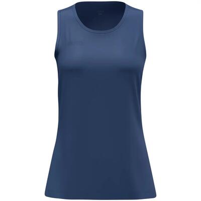Top - fitness - dames - tanktop uni - mesh - marine