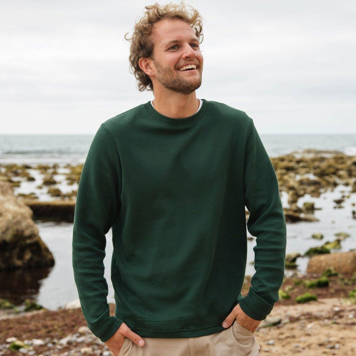 RAPANUI Waffle Knit Men's Jumper