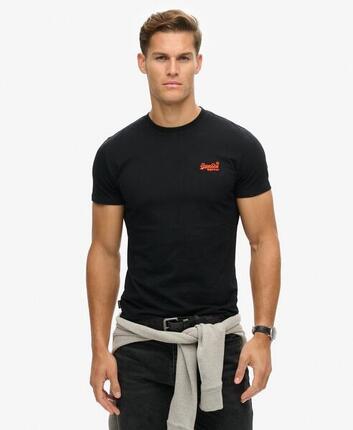 T-shirt Vert Homme Superdry Vintage LogoR6Ts