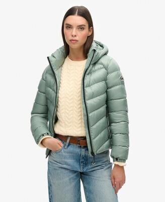 Damesjack met capuchon superdry fuji