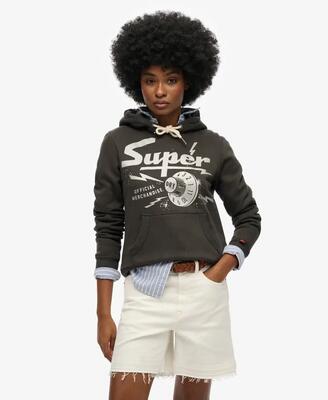 Dames hoodie superdry band merch