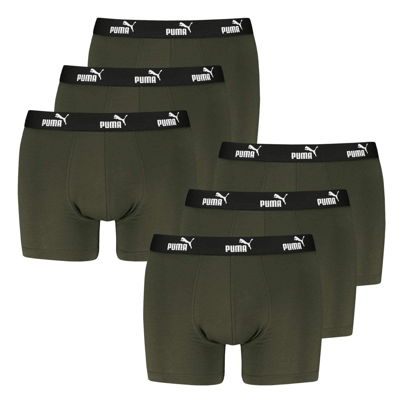 PUMA Unterhosen Shorts Boxer 6er Pack Herren - Everyday Cotton Stretch