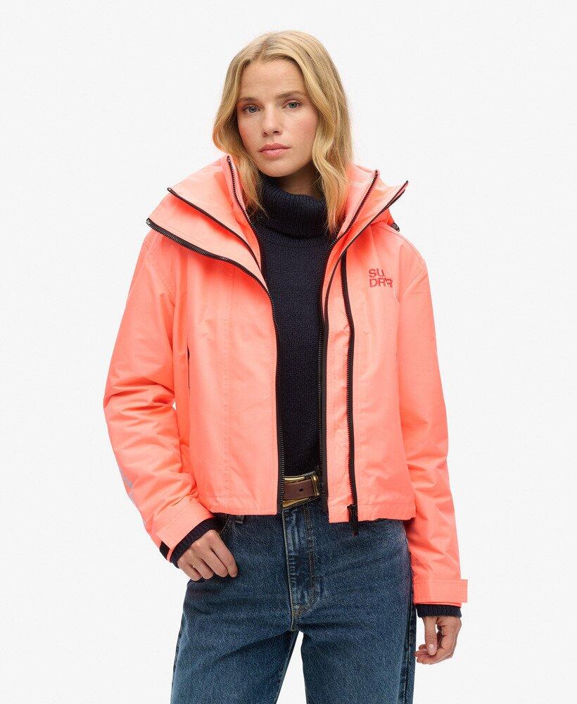 superdry SD Windbreaker jas met capuchon geborduurd — boxy fit 4/7