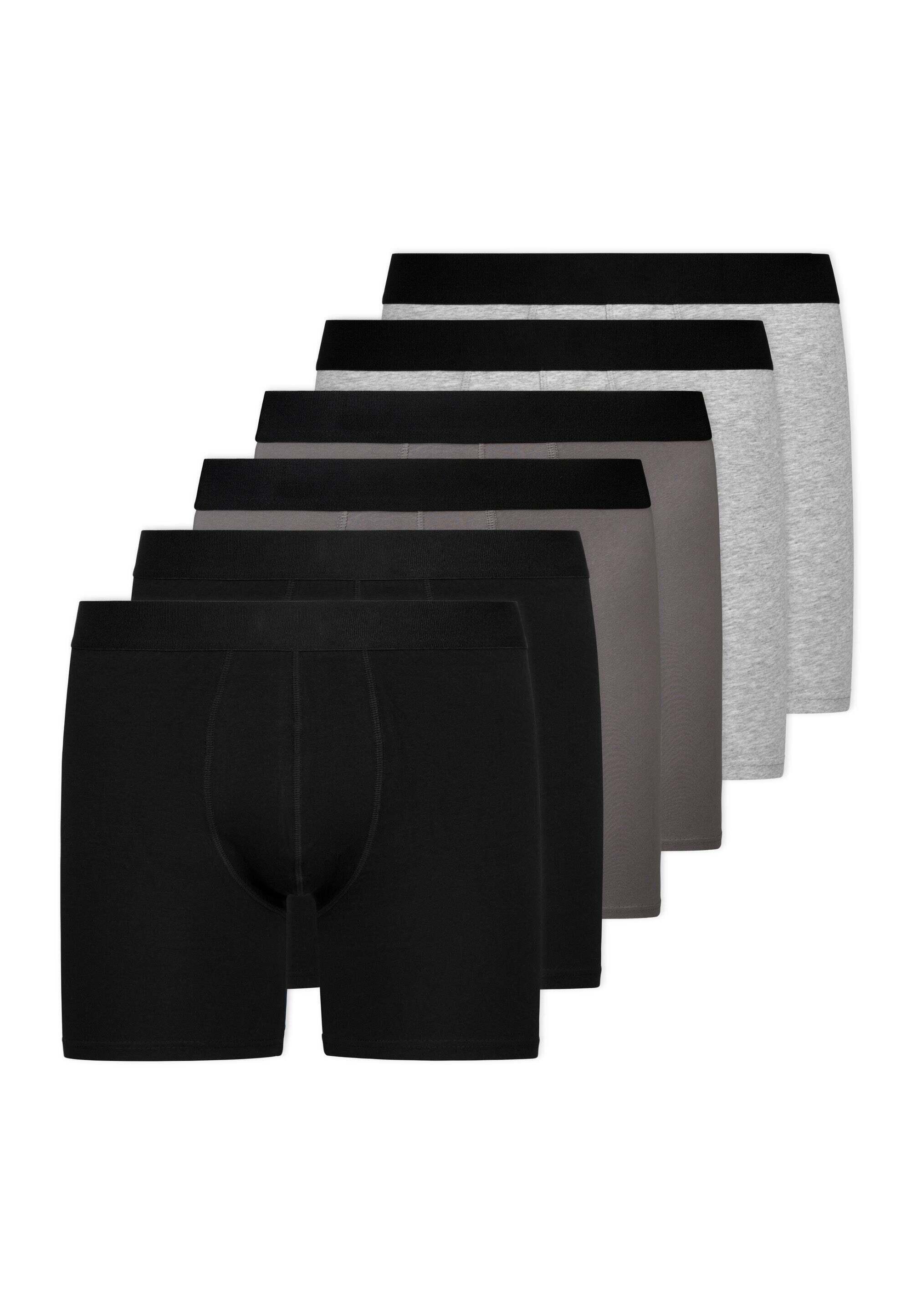 SNOCKS LANGE BOXERSHORTS OHNE LOGO