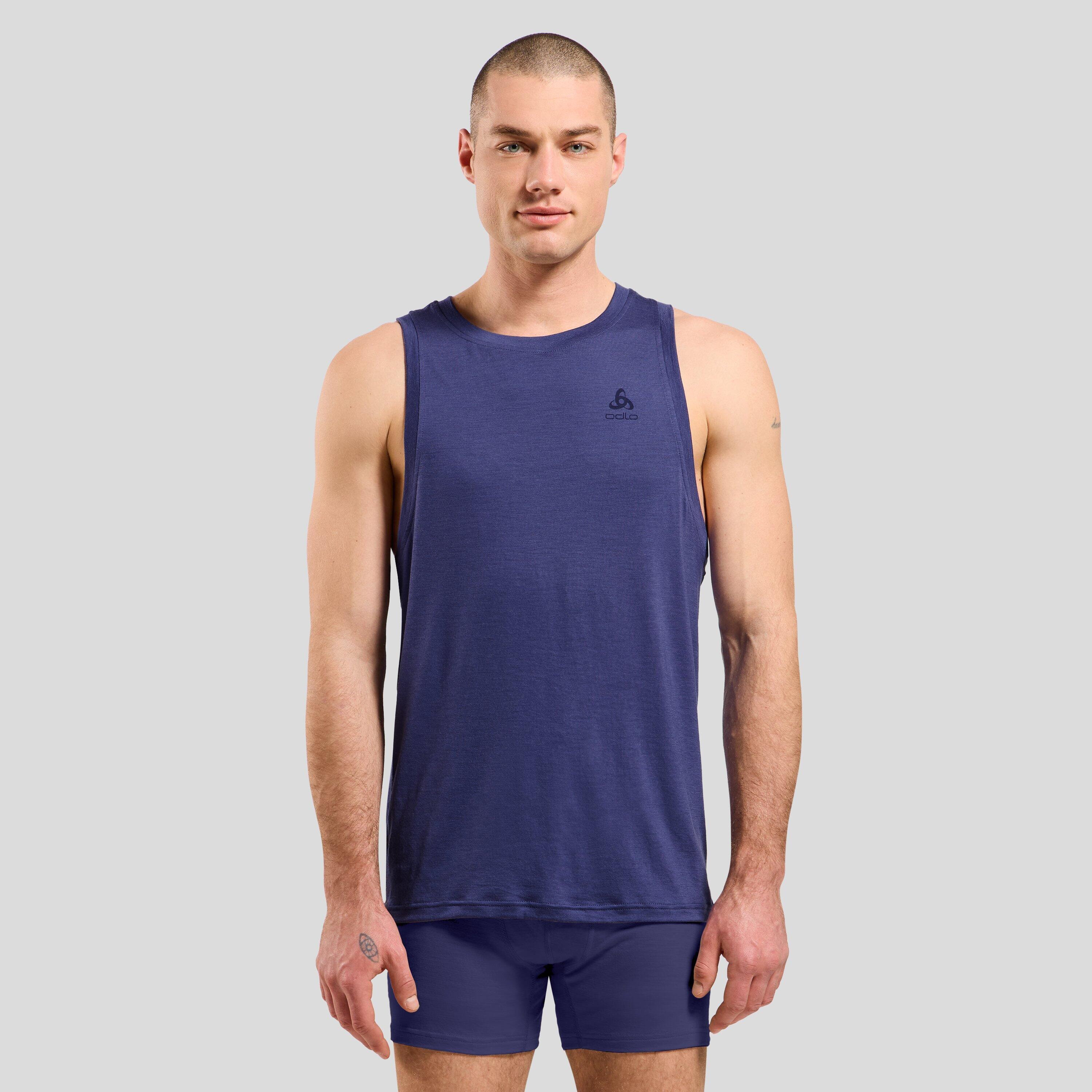 ODLO Natural Merino 160 baselayer singlet met ronde hals ODLO