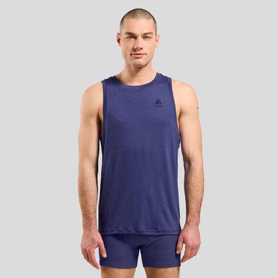 Natural merino 160 baselayer singlet met ronde hals odlo