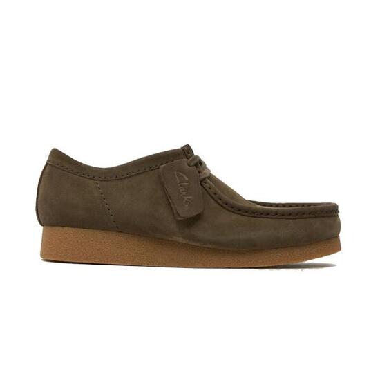 Zapatos De Sport Hombre Clarks Wallabee Evo Verde