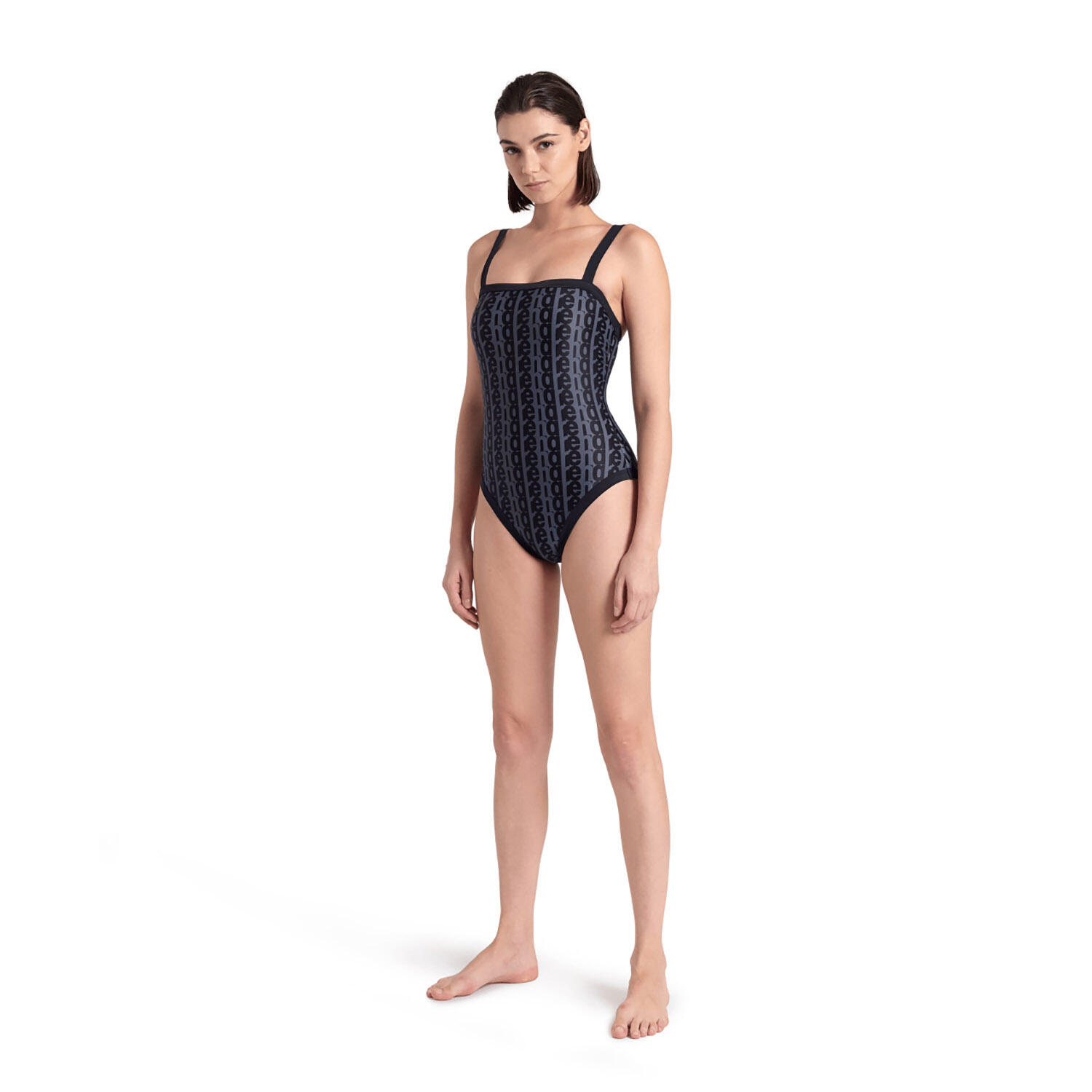 Strój kąpielowy damski treningowy Arena Women's Monogram 3/5