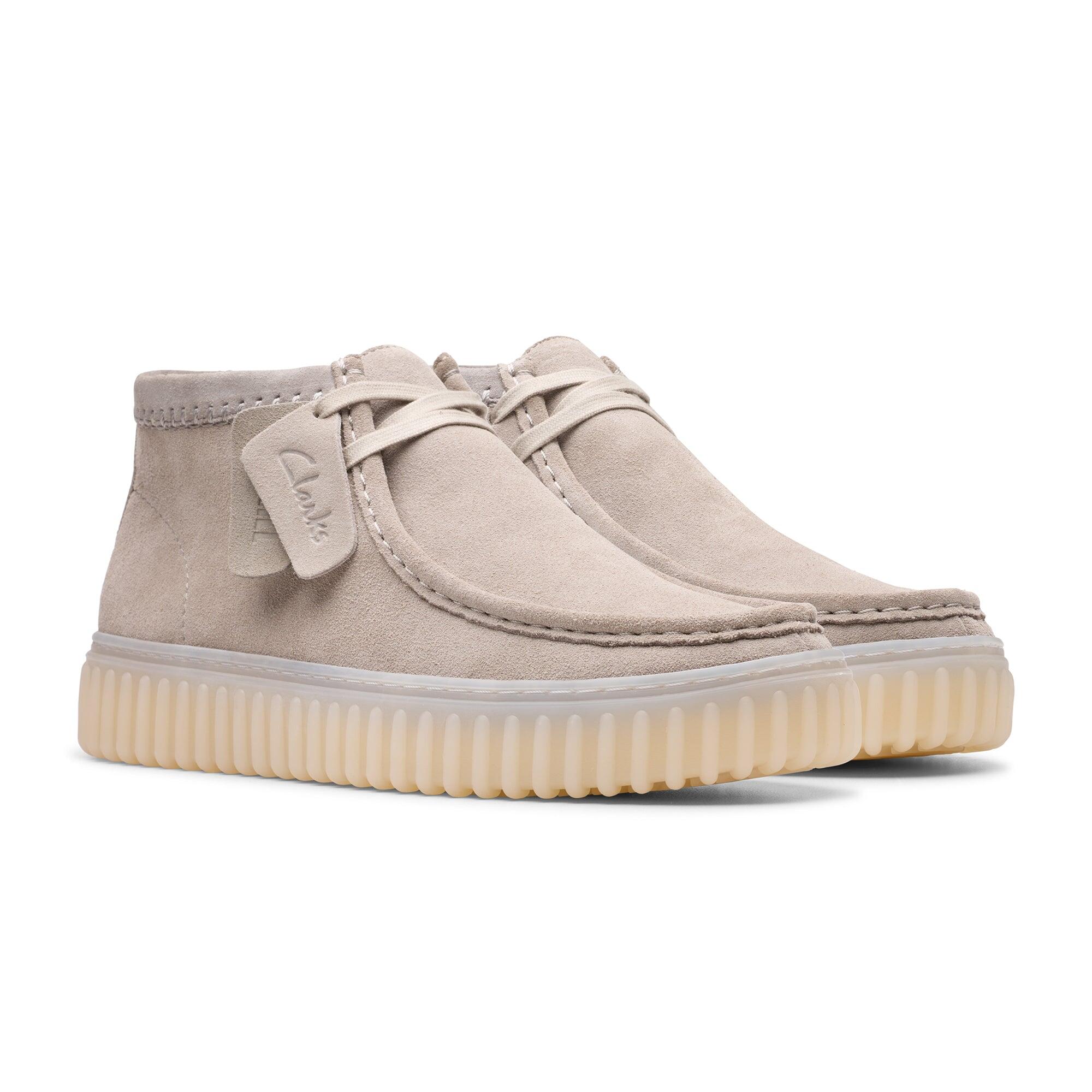 Torhill Hi Suede Boots Light Grey 2/5