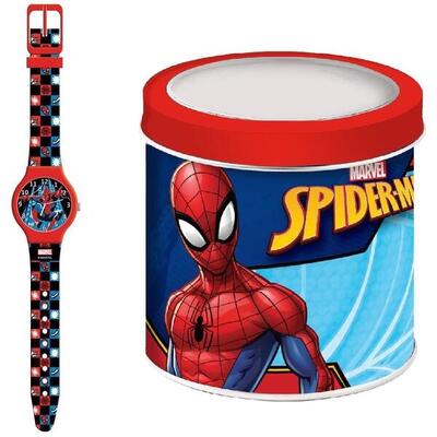 Horloge kinderen spider-man spiderman - tin watch
